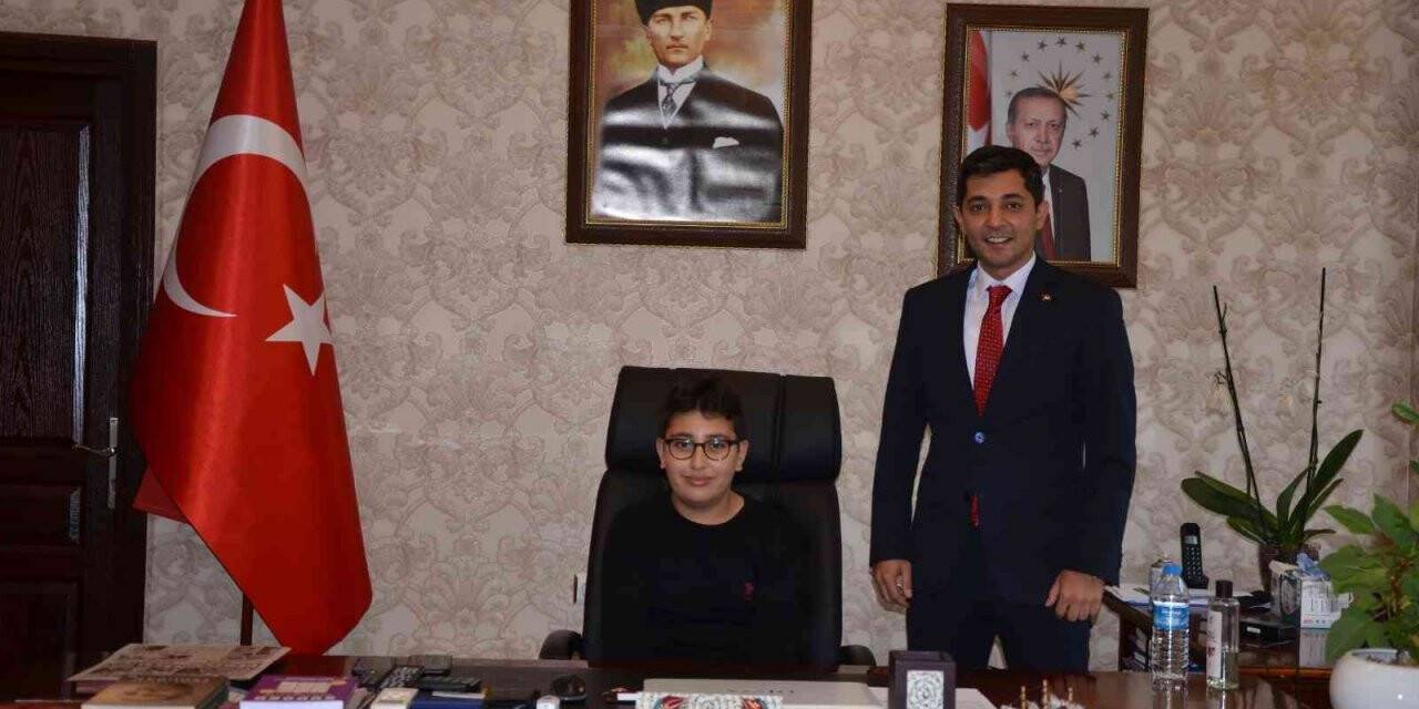 Öğrenciyken hayalini kurduğu projeyi kaymakam olduktan sonra hayata geçirdi