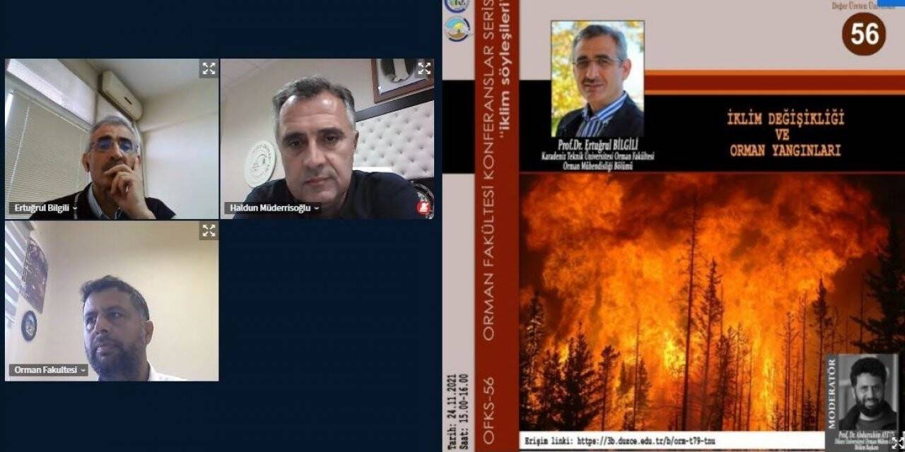 Bilgili “Orman yangınları kaçınılmaz oldu”