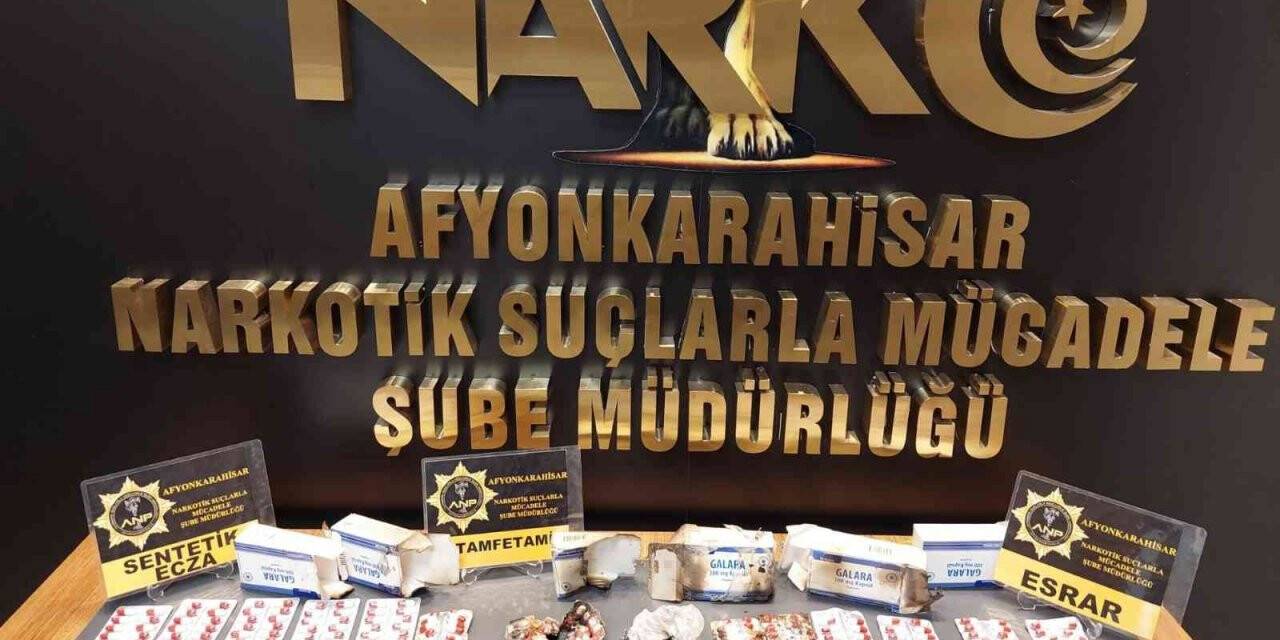 Afyonkarahisar’da torbacılara yönelik operasyon: 6 gözaltı