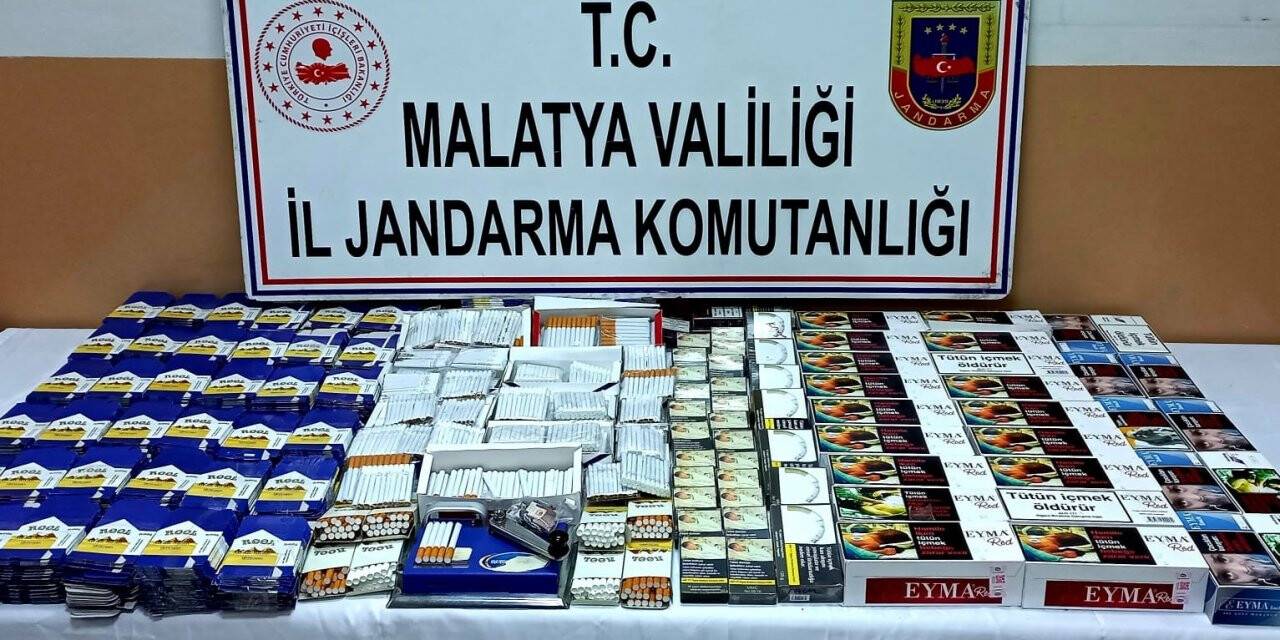 Jandarma’dan kaçak sigara operasyonu
