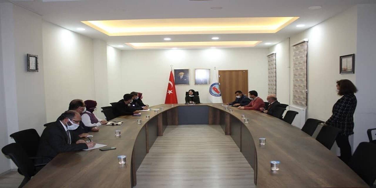 Hisarcık’ta Kadına Yönelik Şiddetle Mücadele toplantısı