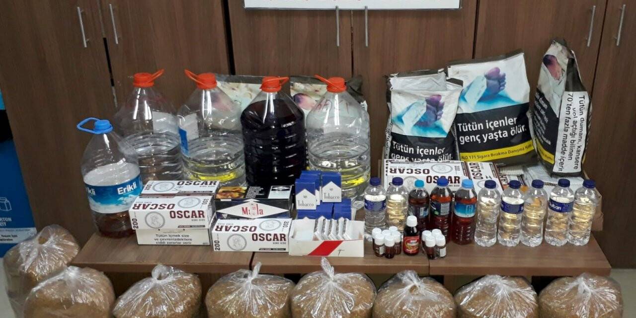 Karacabey’de sahte içki ve kaçak sigara operasyonu: 2 gözaltı