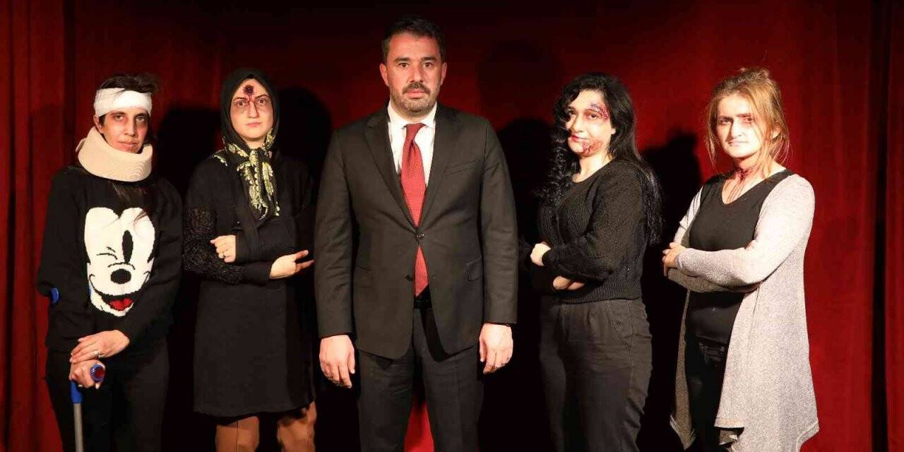 Pursaklar Belediyesi’nden kadına şiddete yönelik farkındalık