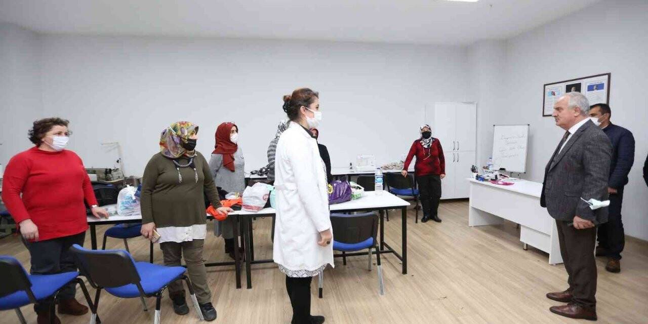 Başkan Aygün, DER-MEK usta öğrencilerle bir araya geldi