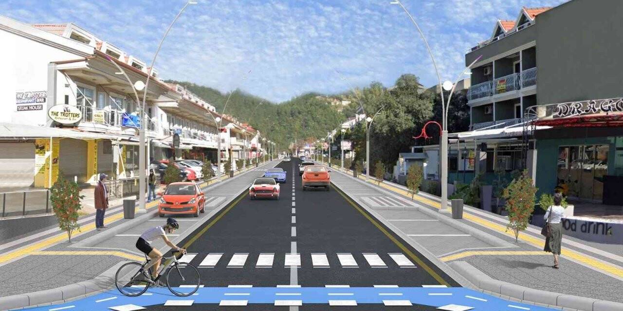 Marmaris’te Yunus Nadi Caddesi’nde ikinci etap çalışmaları başlıyor
