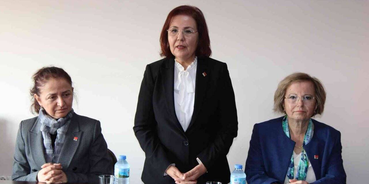 CHP’li kadınlar, şiddete “Hayır” dedi