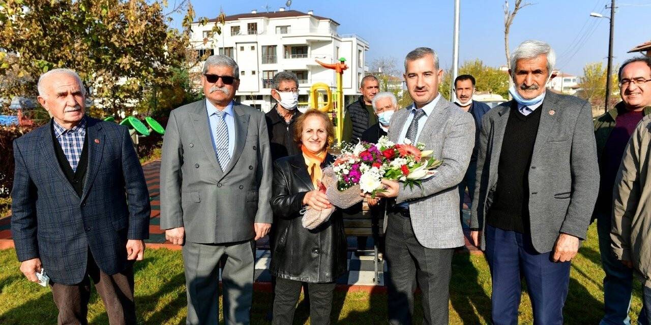 Başkan Çınar, Samanlı’daki park alanını inceledi