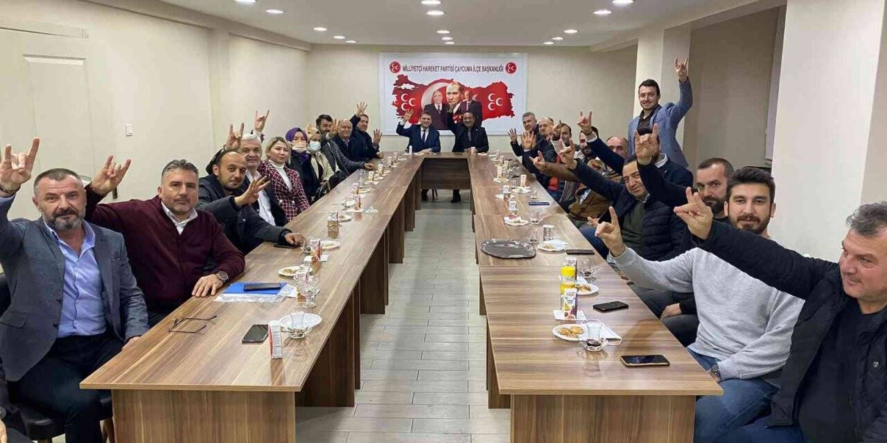 İlçe başkanları bir araya geldi