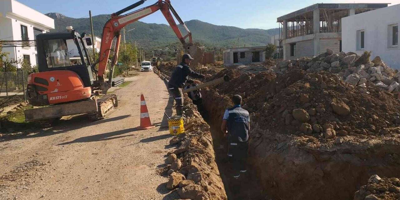 Milas Balcılar Mahallesi’nde 42 hane suya kavuştu