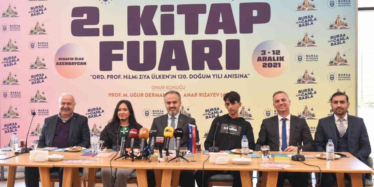 Bursa’da kitap şöleni başlıyor