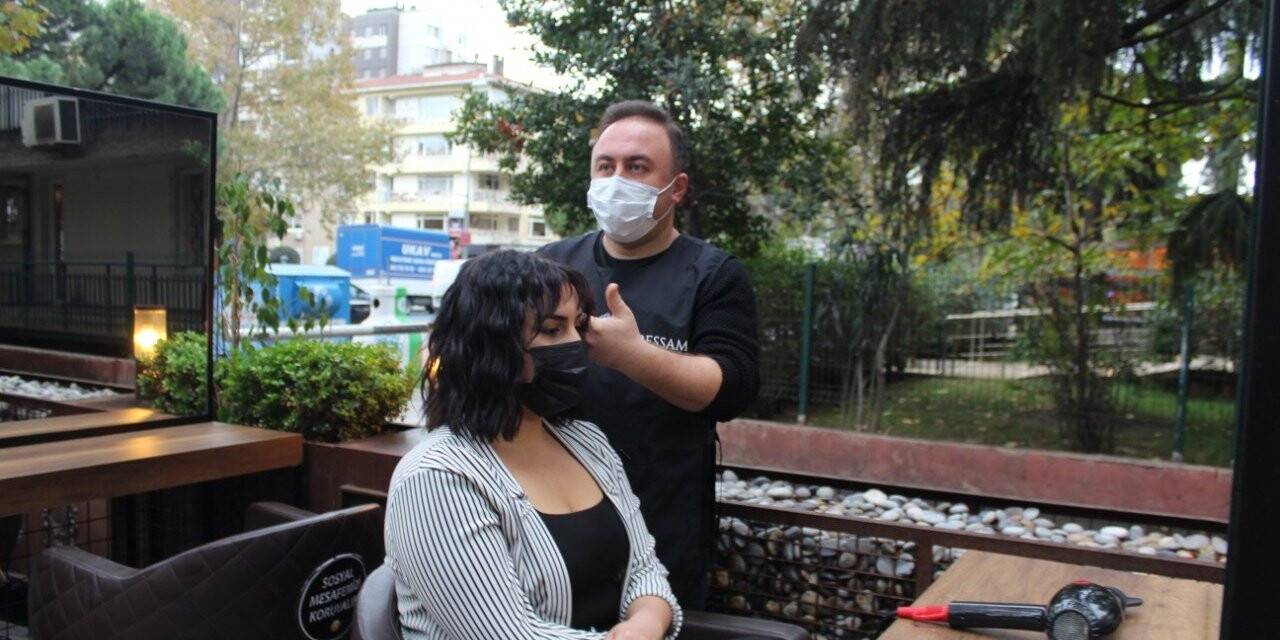 Ünlü kuaför Emre Yeşiloğlu’ndan pandemiye ilginç çözüm