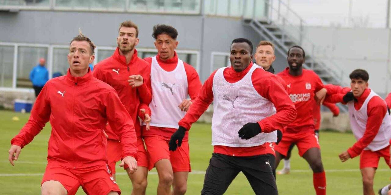 Sivasspor’da, Hatayspor maçı hazırlıkları sürüyor