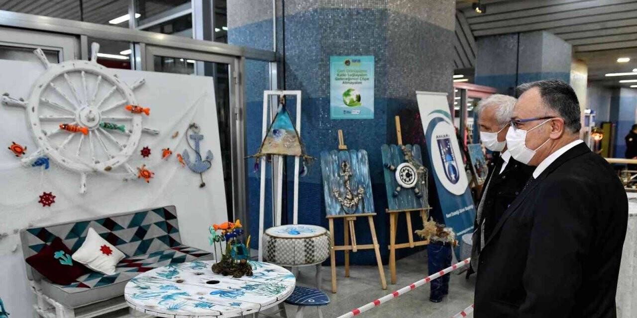 Başkent’te atıktan sanata