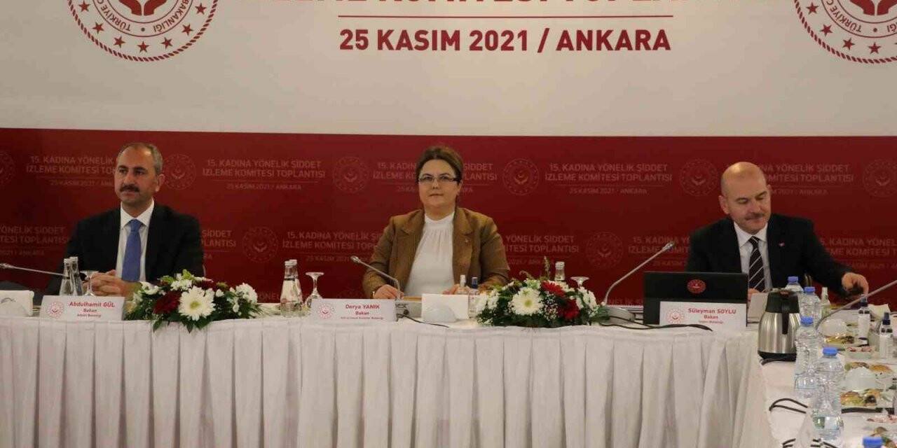 Adalet Bakanı Gül: “Bir kadının ısrarla takip edilmesine istenen bir yıllık hapis cezasının caydırıcı olmadığını düşünüyoruz”