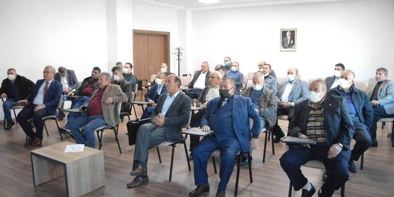 Muhtarlar, kadına yönelik şiddet hakkında bilgilendirdiler