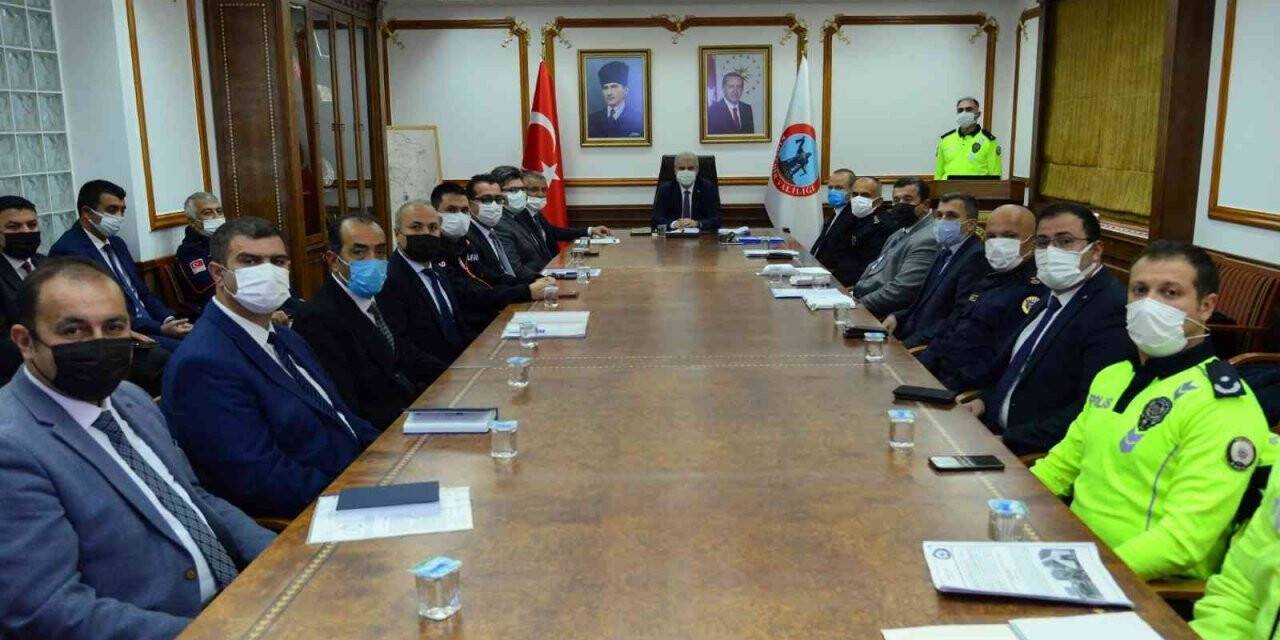 Kırşehir’de kış tedbirleri toplantısı yapıldı