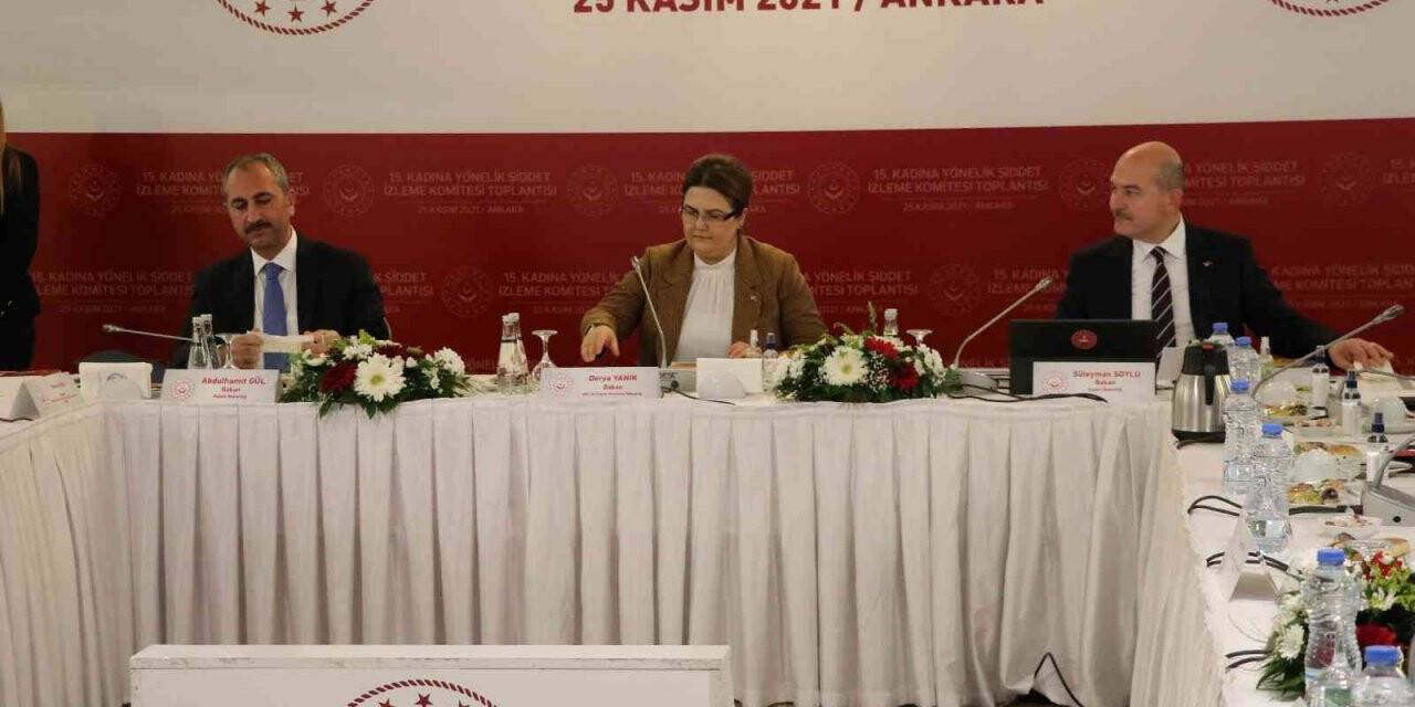 Bakan Yanık: “Şiddetle ilgili sorunların çözümü kadınların omuzlarına bırakılmayacak kadar geniş bir alanı kapsamaktadır”