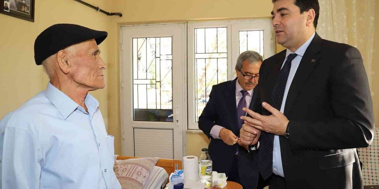 DP Genel Başkanı Uysal’dan ’Geçmiş olsun’ ziyareti
