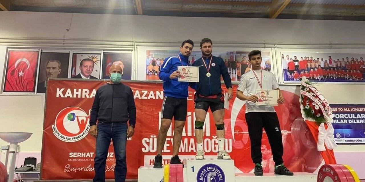 Halterciler Ankara’dan 3 gümüşle döndü