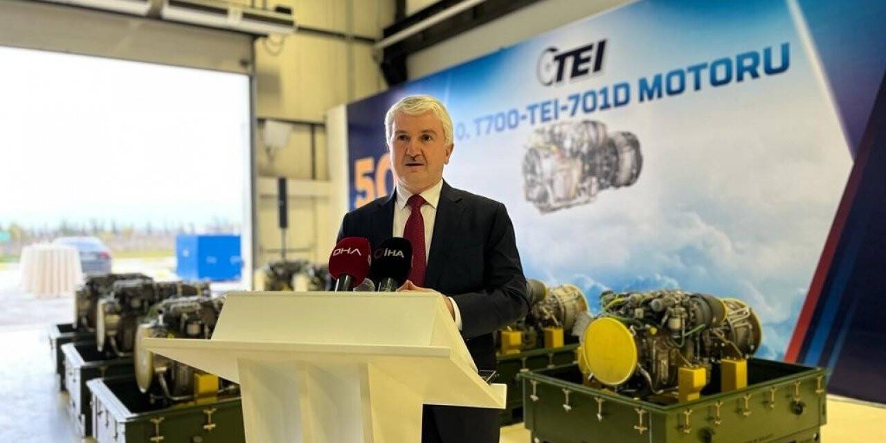 TEI artık haftada bir adet helikopter motoru üretebiliyor