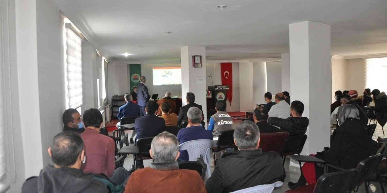 Kütahya İl Tarım ve Orman Müdürlüğü personeline “Afet Farkındalık Eğitimi”