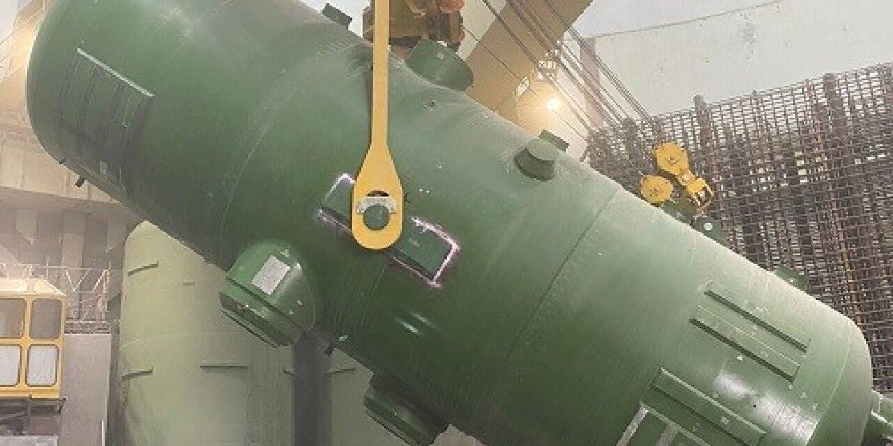 Ruppur Nükleer Güç Santralinin birinci ünitesinin buhar jeneratörleri kuruldu