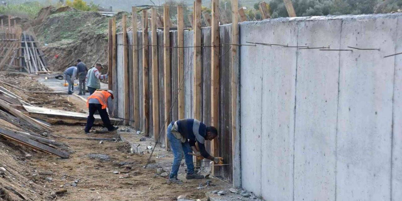 Çine Ovası Sulama Projesi’nde çalışmalar hız kesmiyor