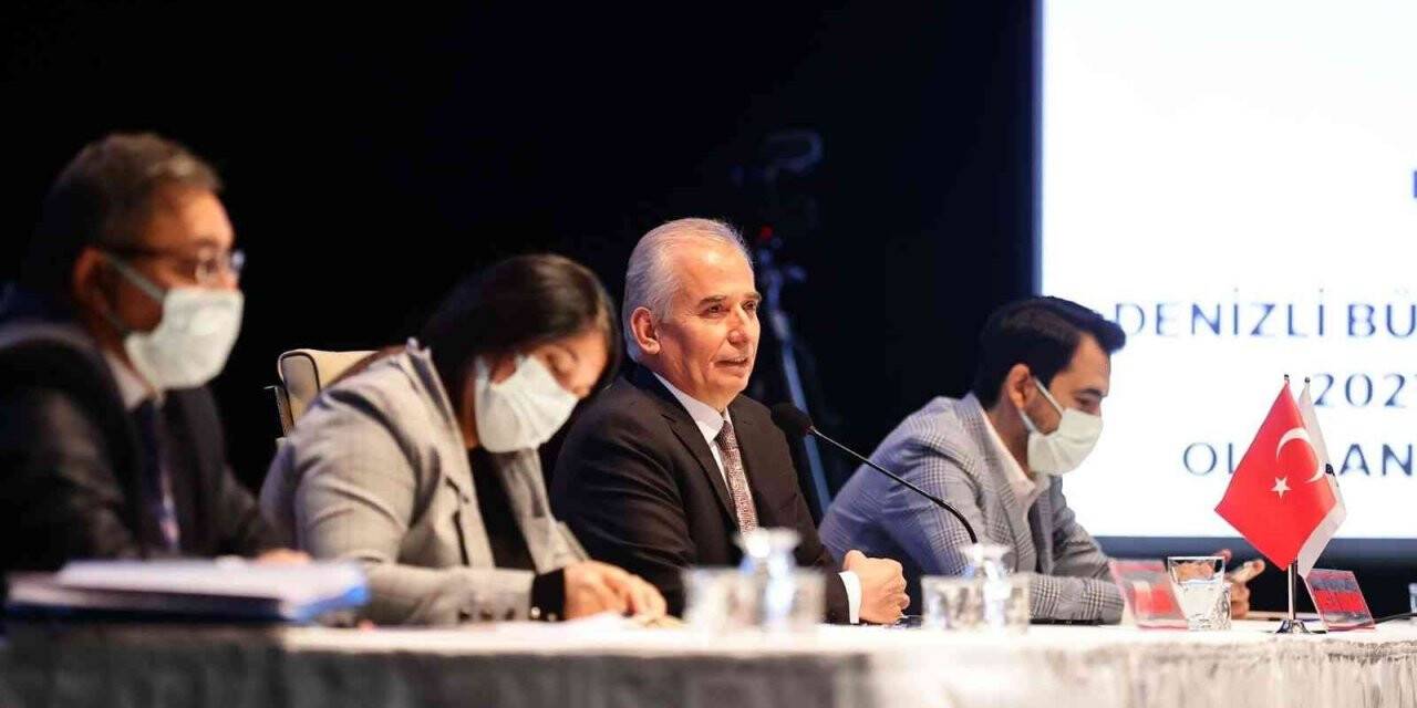 Denizli Büyükşehre 2.3 milyarlık rekor bütçe