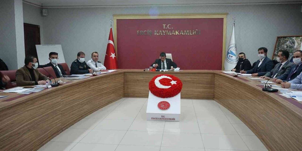 Erciş’te “Kadına Yönelik Şiddetle Mücadele Koordinasyon, İzleme ve Değerlendirme Toplantısı” yapıldı