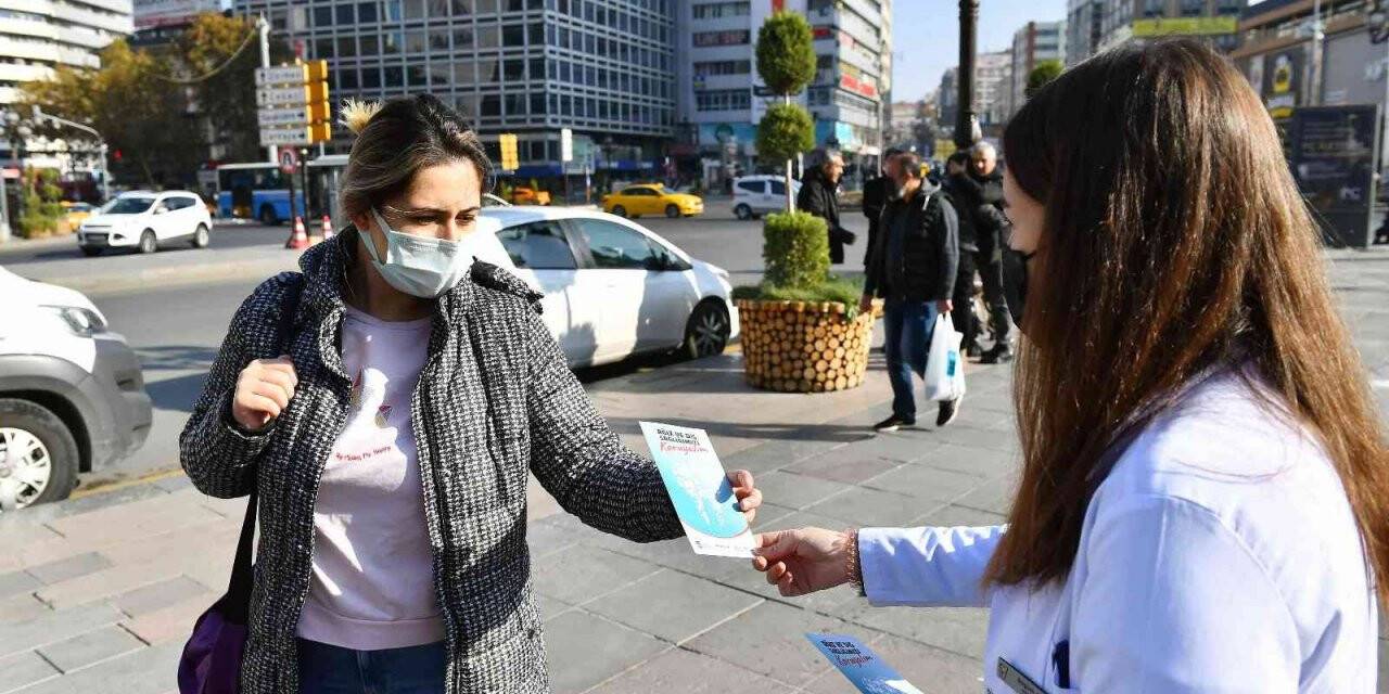 Büyükşehir Başkentlileri ağız ve diş sağlığı konusunda bilinçlendiriyor