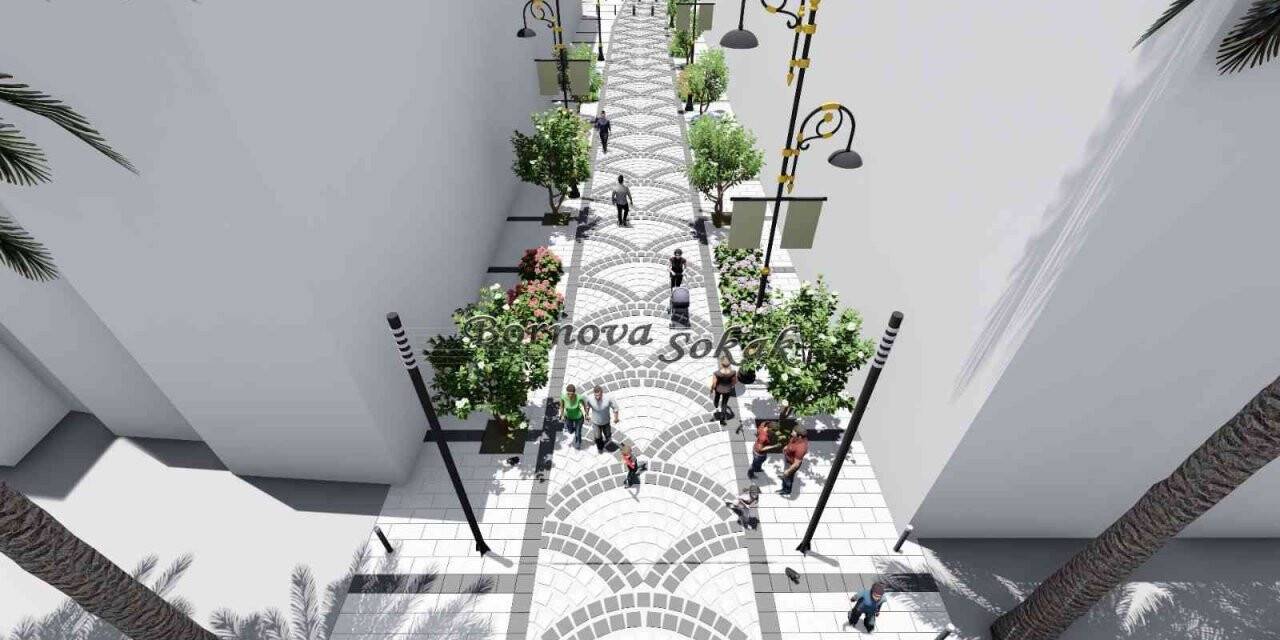 Alsancak Bornova Sokağı yayaların oluyor