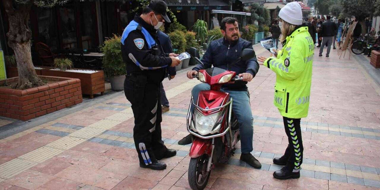 Trafik ekipleri uyardı: "Aydın’da kazaların yüzde 53’ünü motosiklet ve motorlu bisikletliler yapıyor"