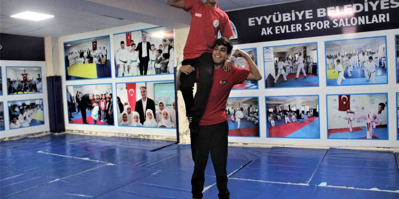 Şanlıurfa’da gençler teröre değil spora bulaşıyor