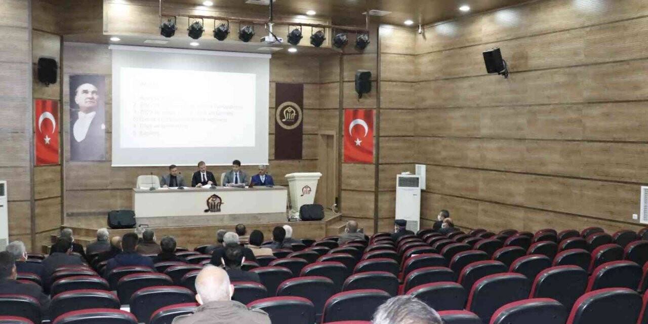 Siirt’te köylere hizmet götürme birliğinin bütçesi onaylandı