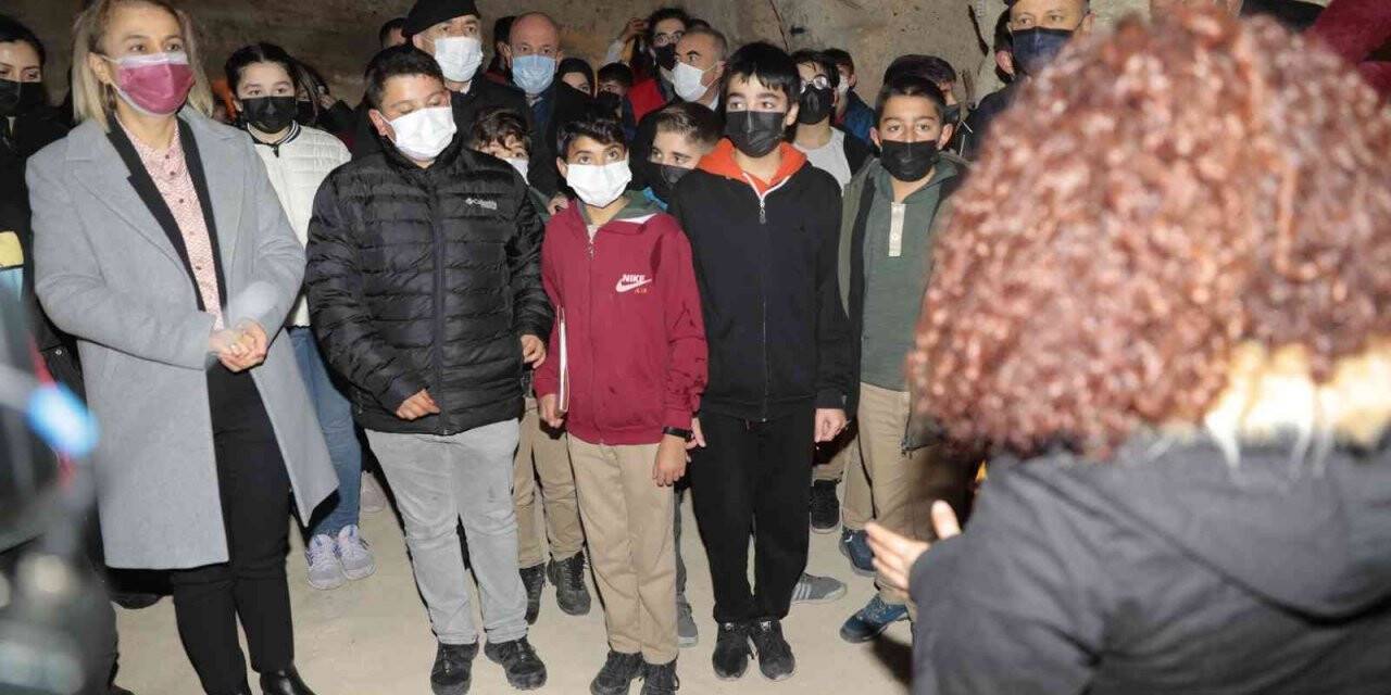 Nevşehir’de yaşayan öğrenciler Kayaşehir’i ilk defa gezdi