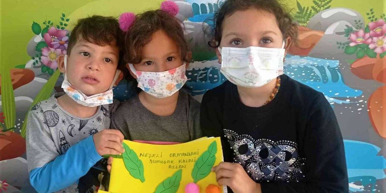 Çocuk atölyelerinde eğitimler sürüyor