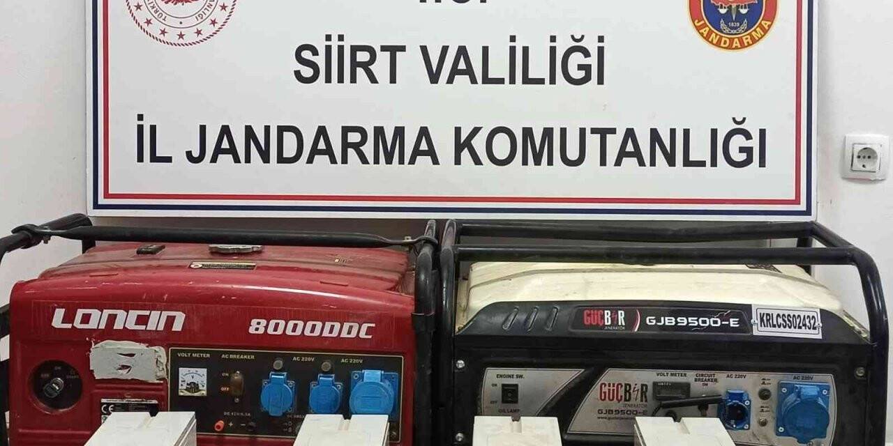 Baz istasyonu hırsızları 3 aylık takip sonrası yakalandı
