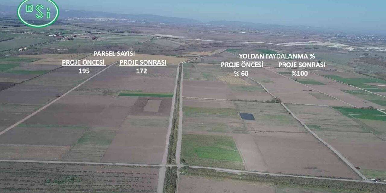 Arazi toplulaştırması üretim mâliyetlerini azaltıyor