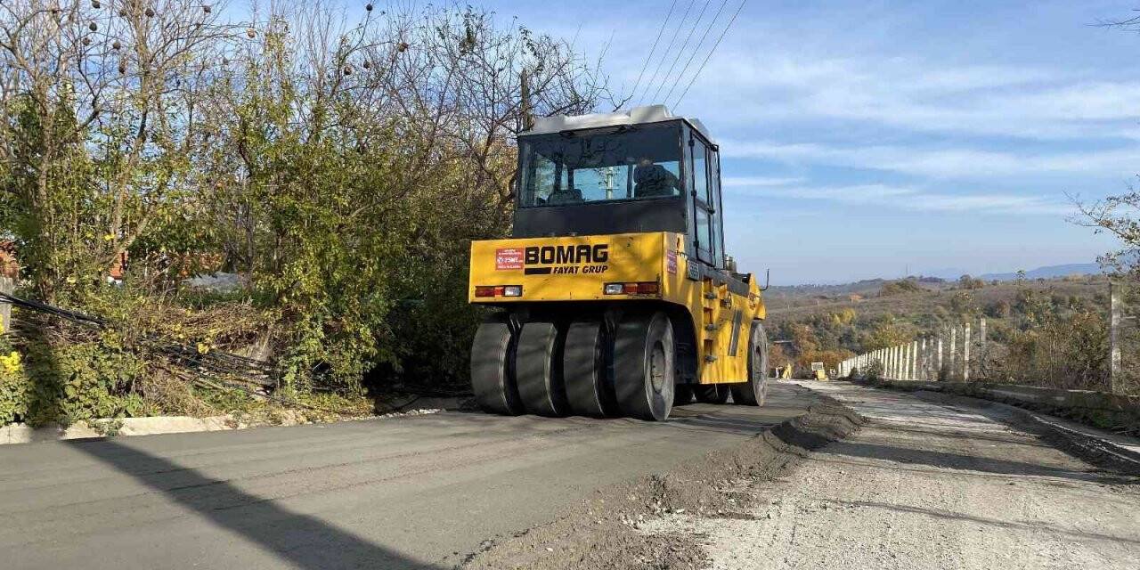 Büyükşehir 40 kilometrelik beton yol imalatında sona geldi