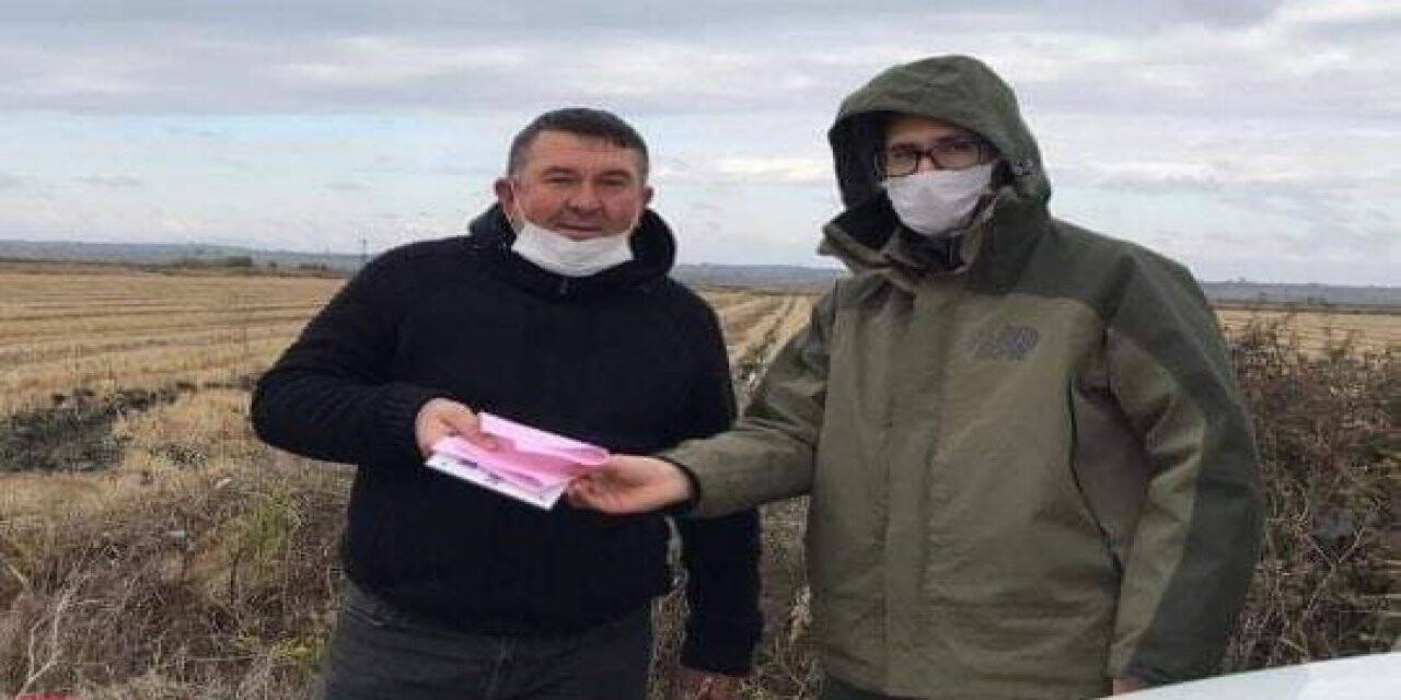 Avcı kulübesi kimliği belirsiz kişiler tarafından yakıldı