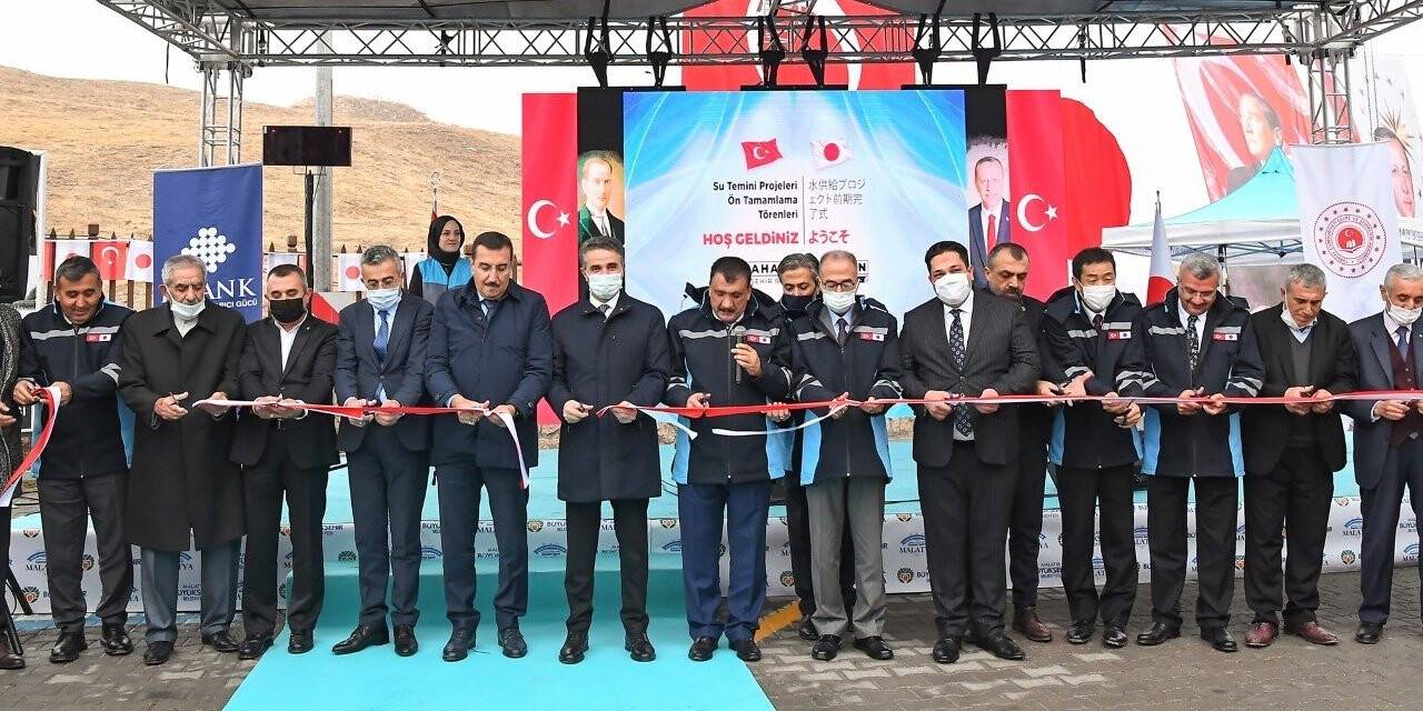 Su temini projeleri ön tamamlama töreni gerçekleştirildi