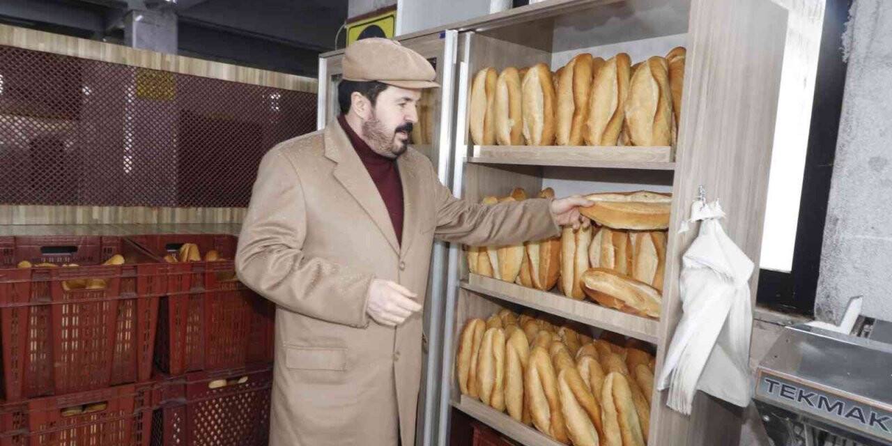 Başkan Sayan: “Ekmeği 1,40 liradan satışa sunuyoruz"