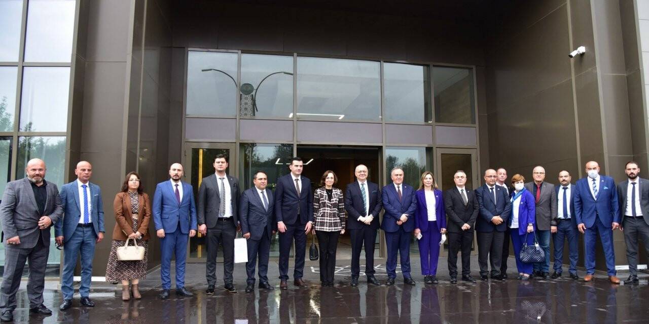 Başkan Ergün, MHP heyetini ağırladı