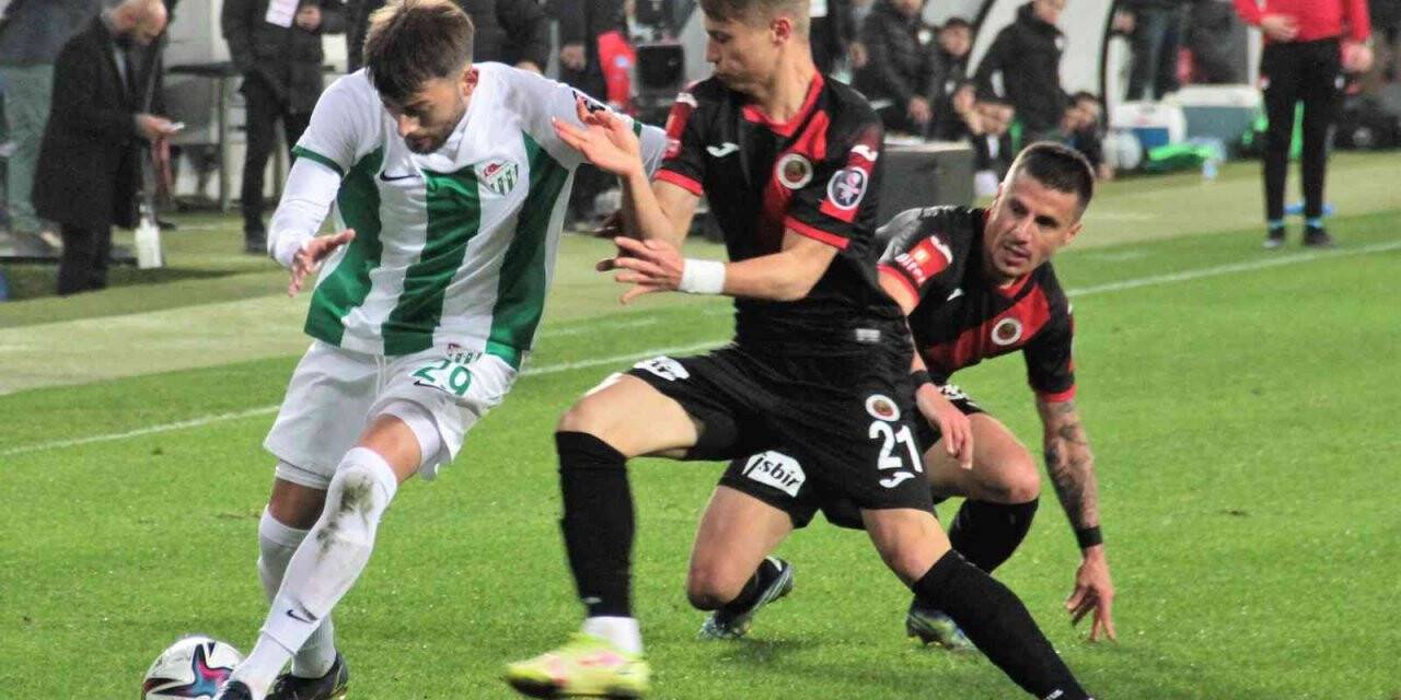 Spor Toto 1. Lig: Gençlerbirliği: 2 - Bursaspor: 0