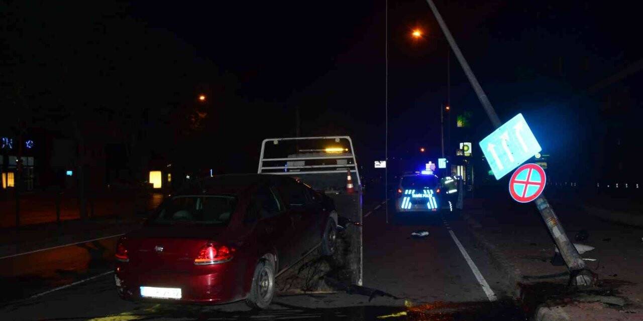 Antalya’da trafik kazası: 1 yaralı