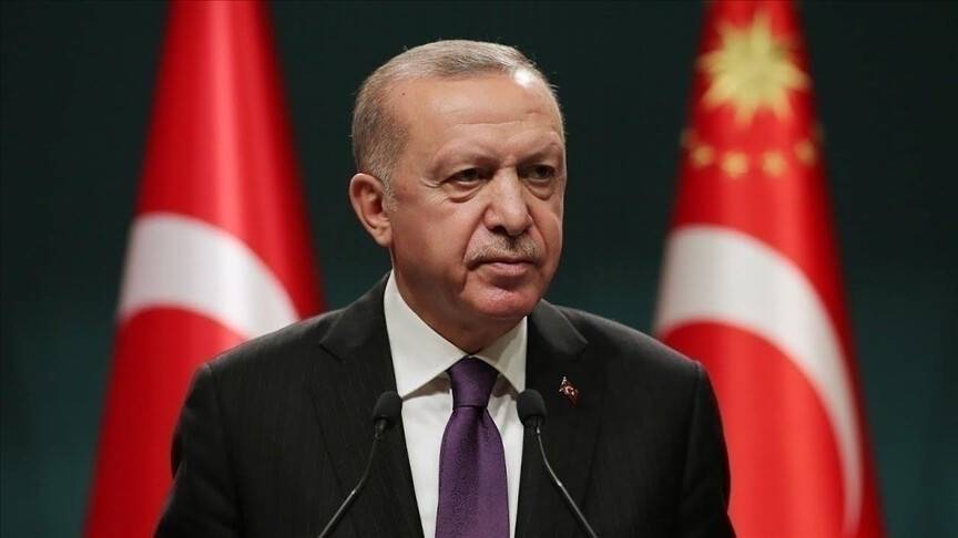 Cumhurbaşkanı Erdoğan'dan şehit Uzman Çavuş Savaş Dinç'in ailesine başsağlığı mesajı