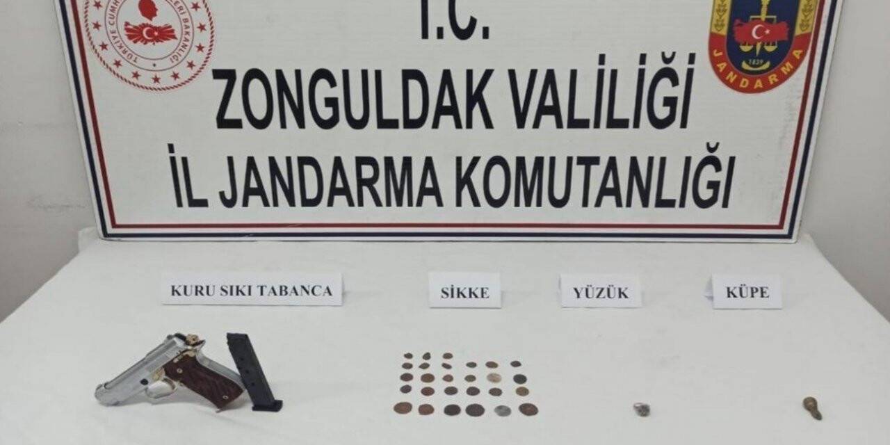 Zonguldak’ta tarihi eser operasyonu: 1 gözaltı