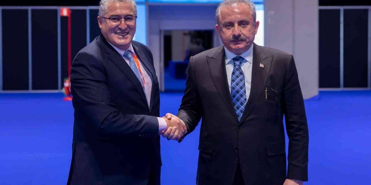 TBMM Başkanı Şentop, Parlatino Başkanı Soto ile bir araya geldi