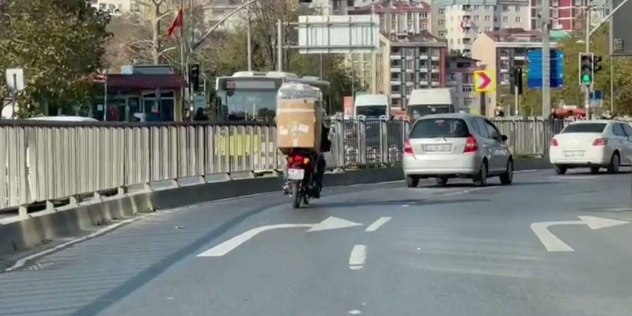 Nakliye aracı değil motosiklet yolculuğu