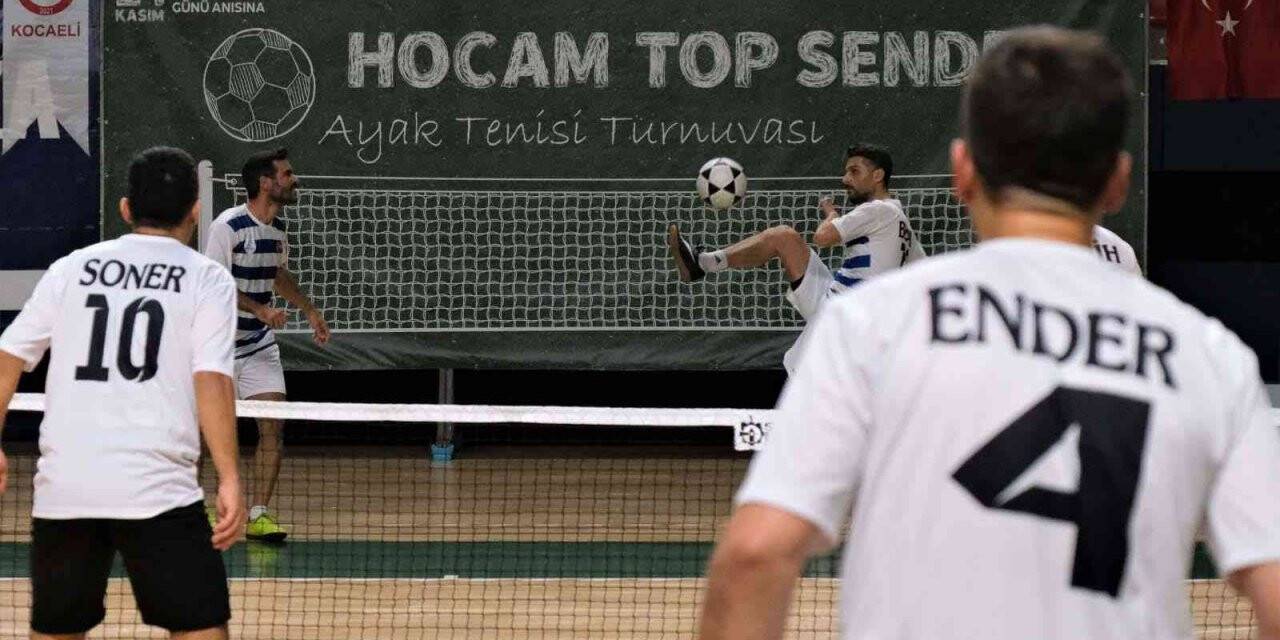 Öğretmenler için ayak tenisi ve bowling turnuva düzenlendi